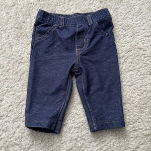 Baby Carter's Pants/Soft Jeans/Jeggings - Size 3M